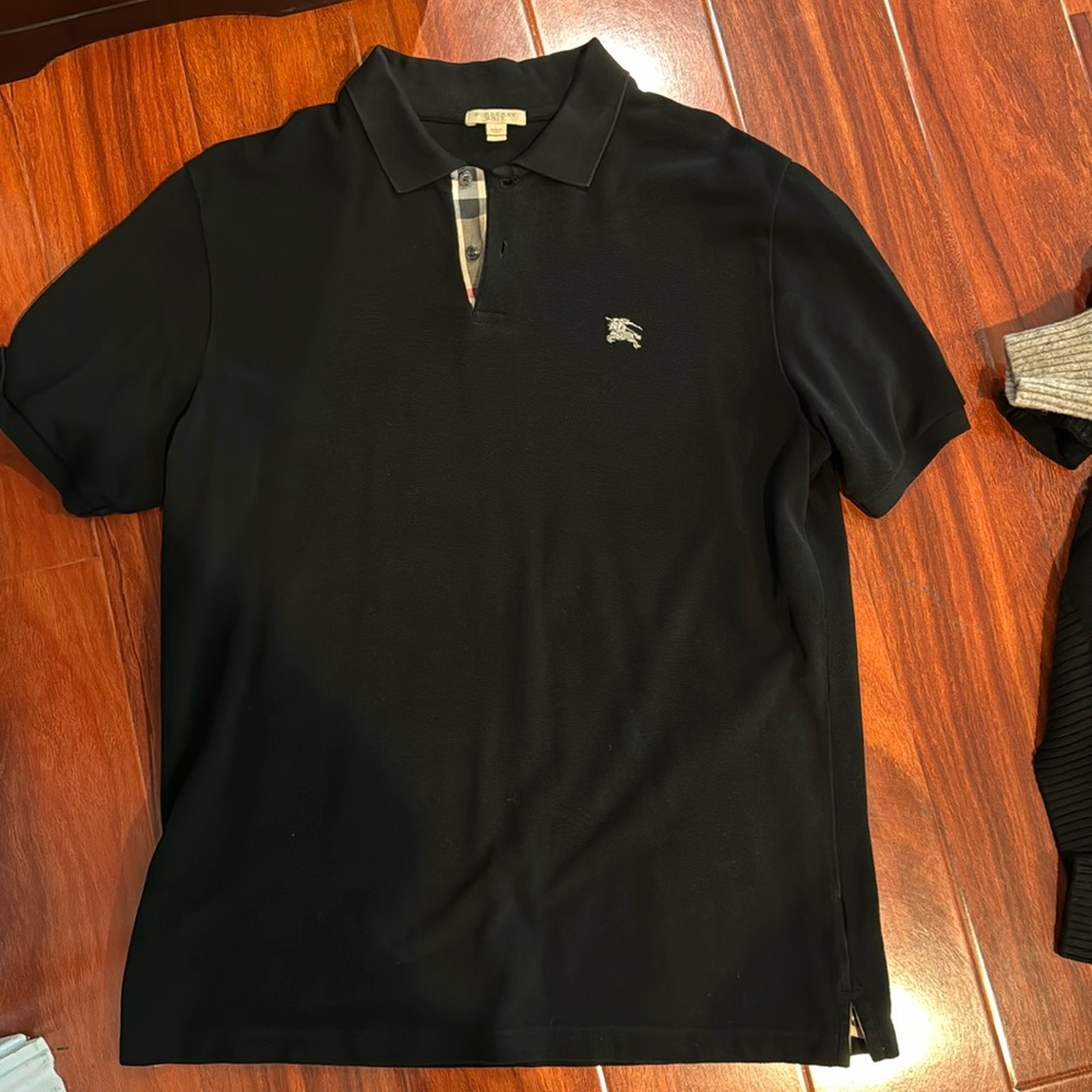 Burberry men’s collared shirt
